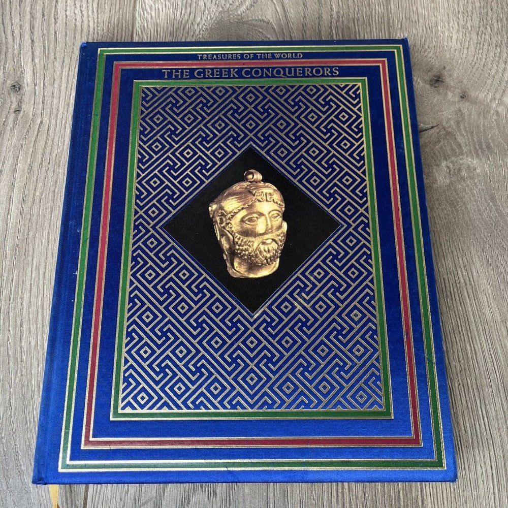 Greek Conquerors Treasures of the World - Stonehenge Press 1982 with foldouts - Picture 1 of 14